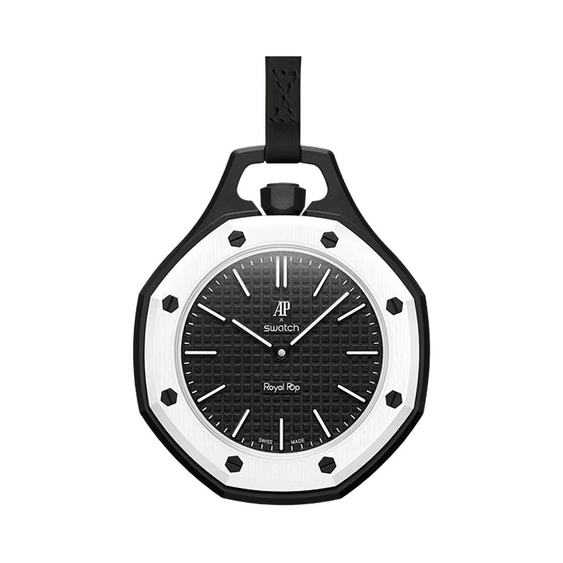 스와치 x 오데마 피게 바이오세라믹 로얄 팝 오초 네그로(Swatch x Audemars Piguet Bioceramic Royal Pop Ocho Negro)
