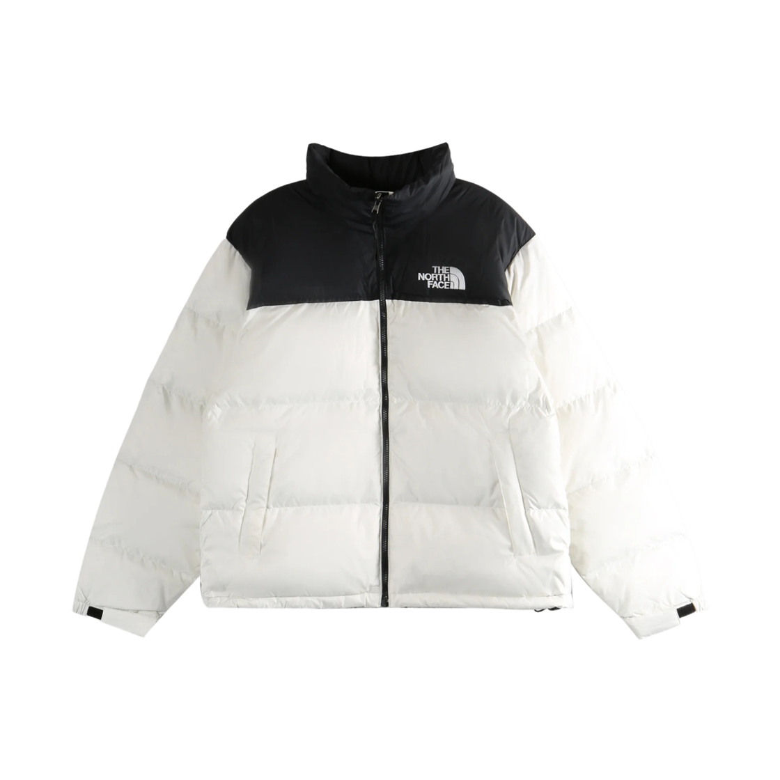 NF0A3C8DGOM1 The North Face 1996 Retro Nuptse Down Jacket White Dune TNF Black