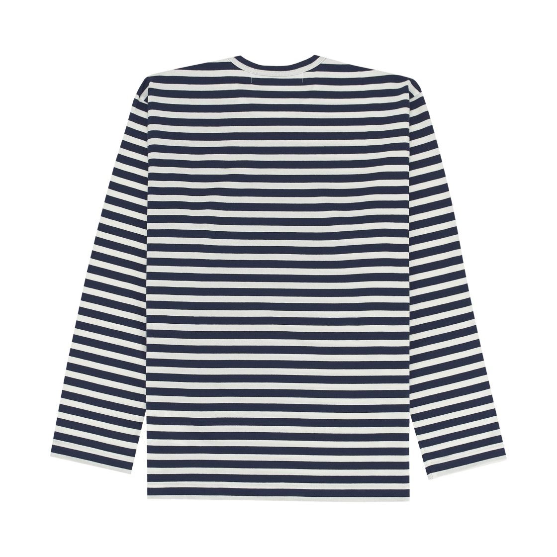 플레이 꼼데가르송 스트라이프 롱슬리브 티셔츠 네이비 화이트(Play Comme des Garcons Striped LS T-Shirt Navy White) - 2