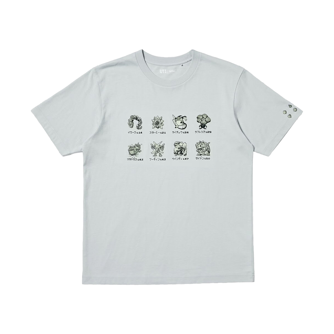 유니클로 UT x 포켓몬 그래픽 티셔츠 B 그레이(Uniqlo UT x Pokemon Graphic T-Shirt B Gray) - 1