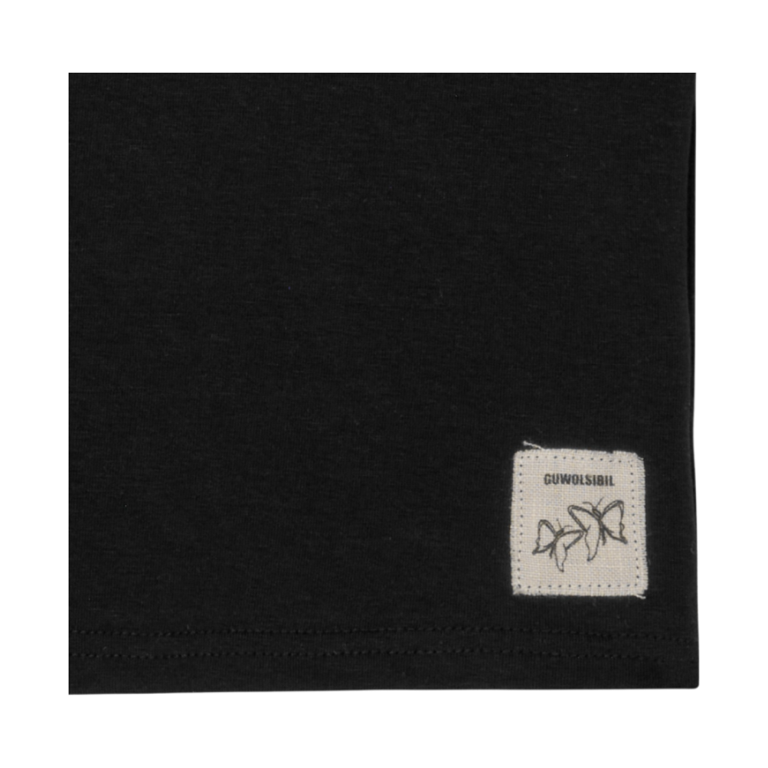 구월십일 시그니처 스탠다드 반팔 티셔츠 블랙(GUWOLSIBIL Signature Standard Top Black) - 4