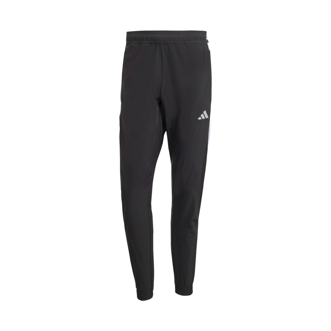 JY3550 Adidas Tech Apparel Track Pants Black Halo Silver - KR Sizing