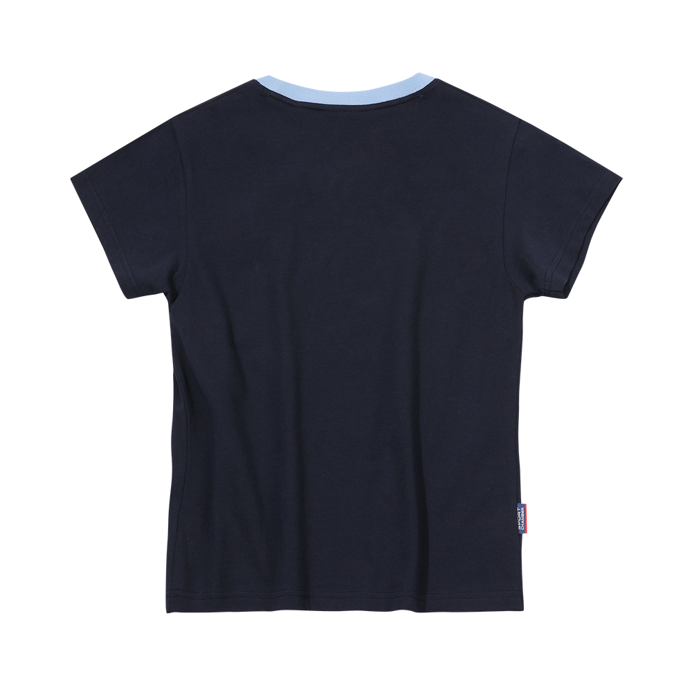 스포츠챔버 우먼 글라이드 반소매 티셔츠 네이비(SPORT CHAMBER Women Glide Short-Sleeve T-Shirt Navy) - 2