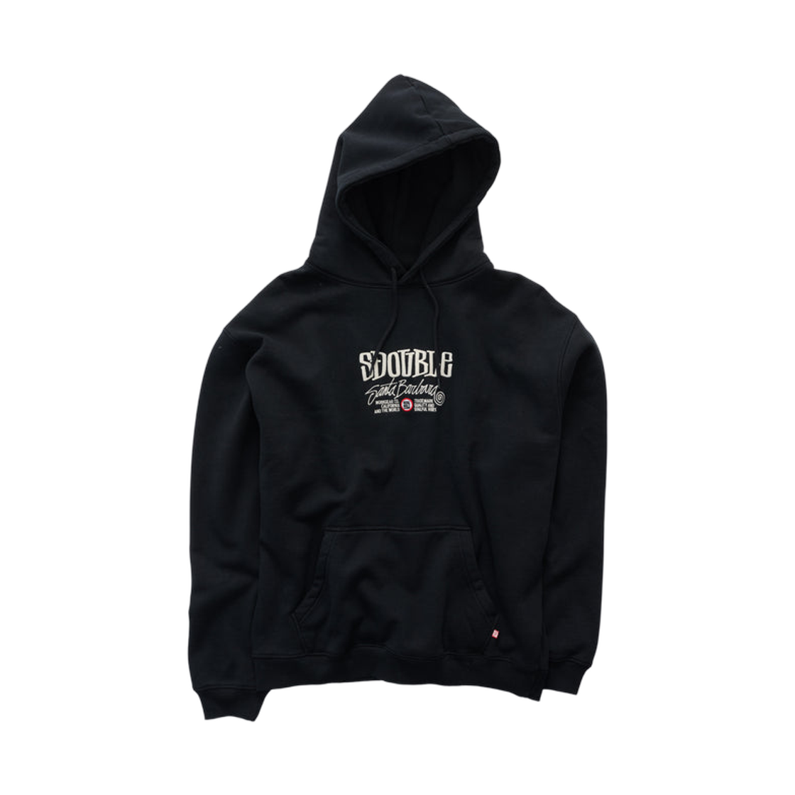 에스더블 트레이드마크 풀오버 후드 블랙(S/Double Trademark Pullover Hoodie Black)