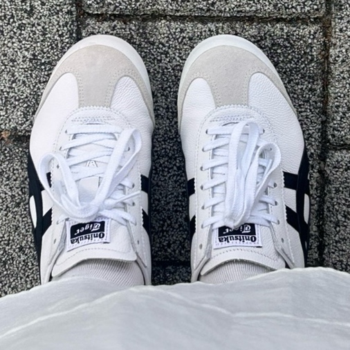 Onitsuka Tiger Mexico 66 White Black 착용 스타일