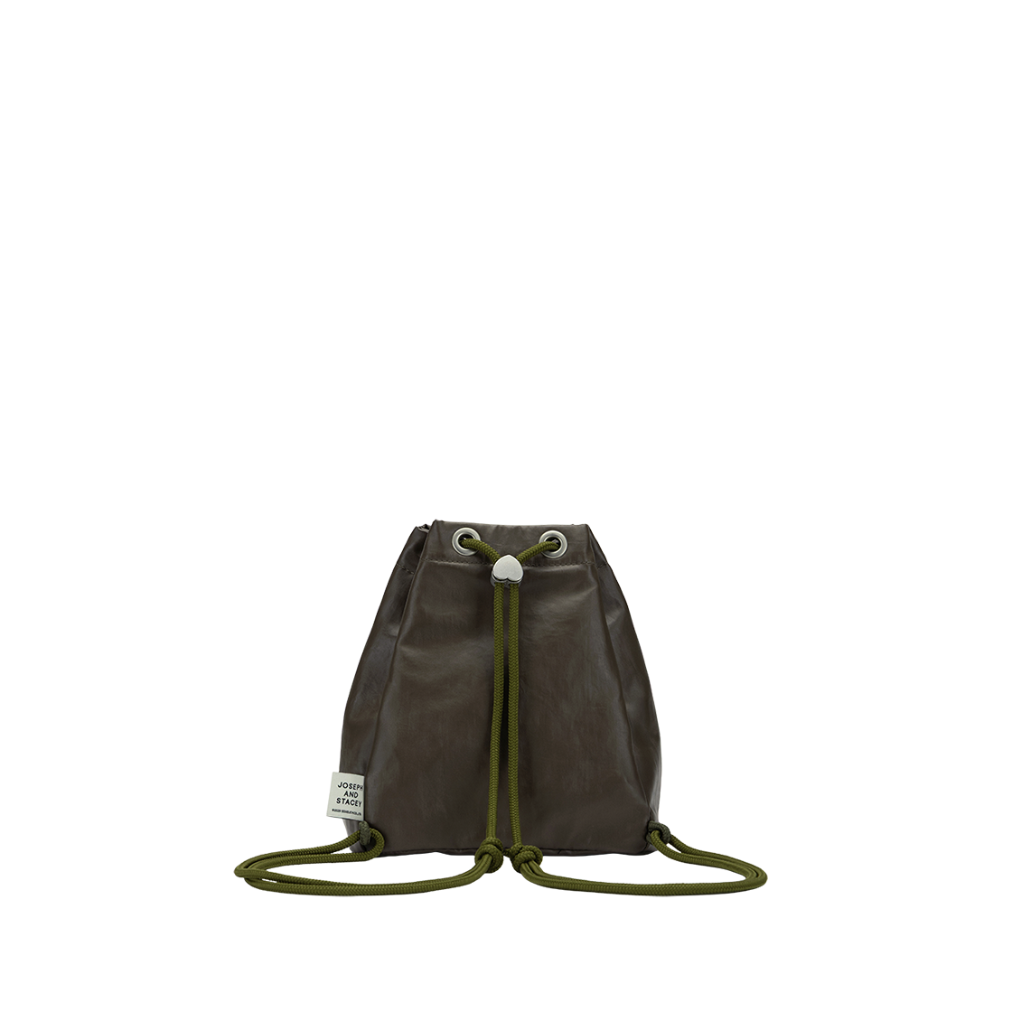 미니 스트링 백팩 몬치치 보이 카키(JOSEPH&STACEY Mini String Backpack Monchhichi Boy Khaki) - 2