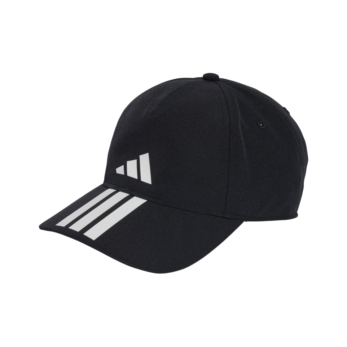 JY0938 Adidas 3-Stripes Climaproof Cap Black White