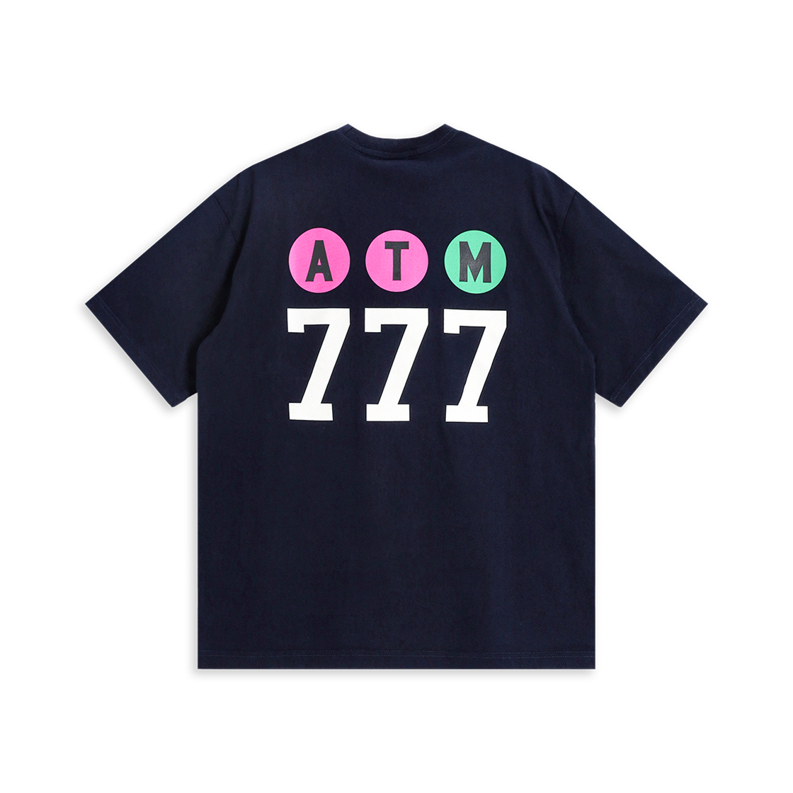 애프터매스 ATM 로고 반팔 티셔츠 네이비(Aftermath Atm Logo Tee Navy) - 3