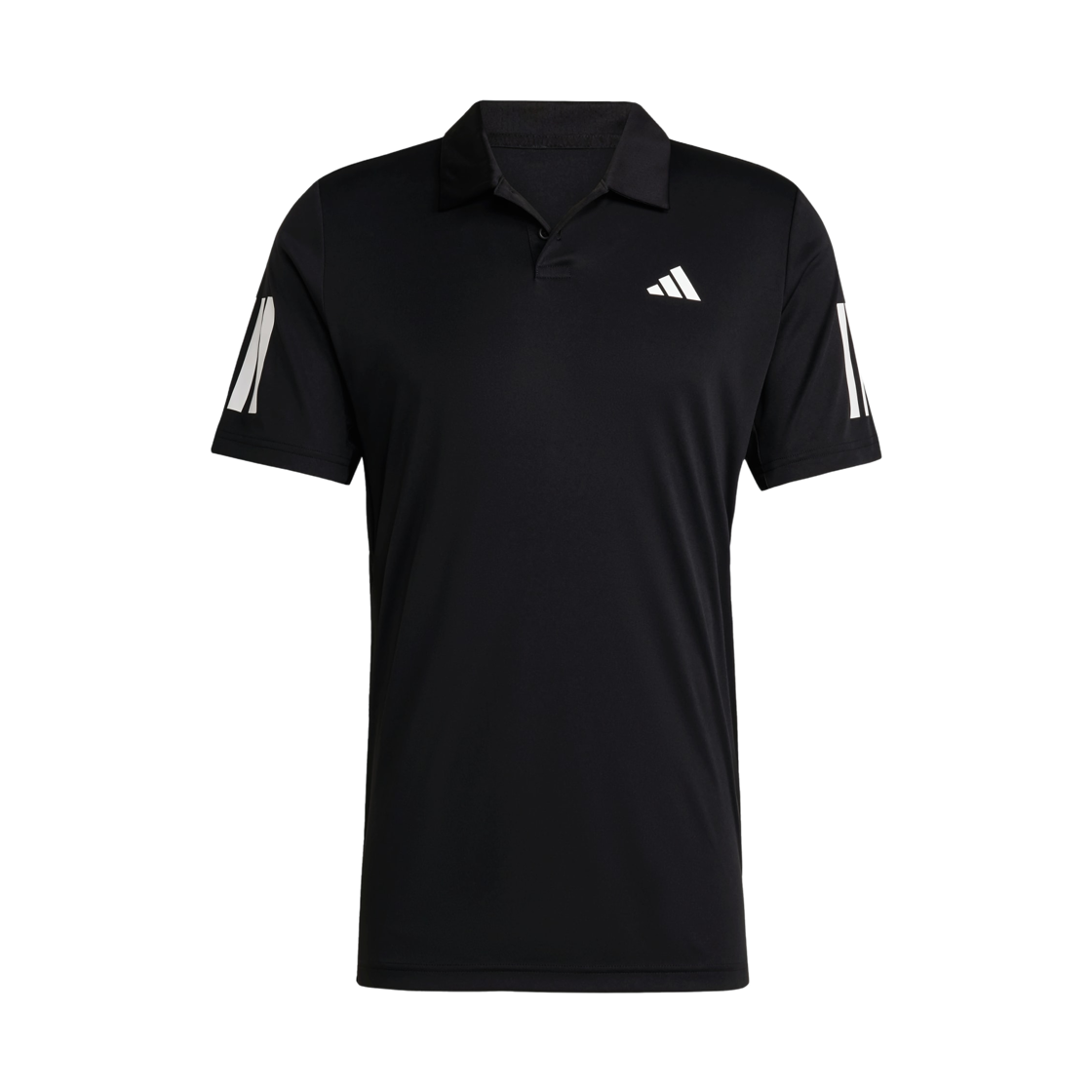 JG0985 Adidas Club Tennis 3 Stripes Polo Shirt Black - KR Sizing