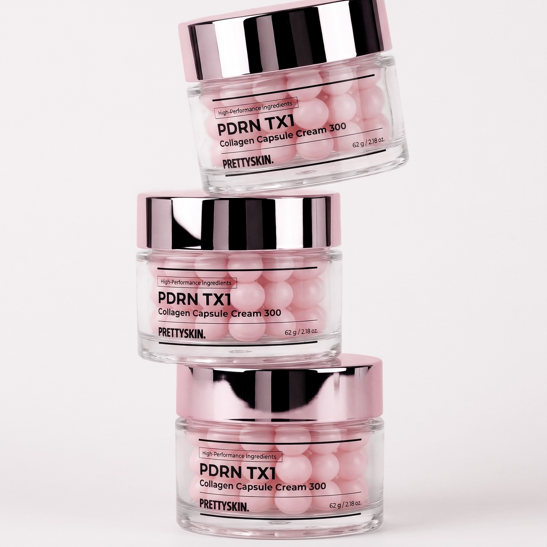 PRETTYSKIN PDRN TX1 COLLAGEN CAPSULE CREAM 300 착용 스타일 - 4