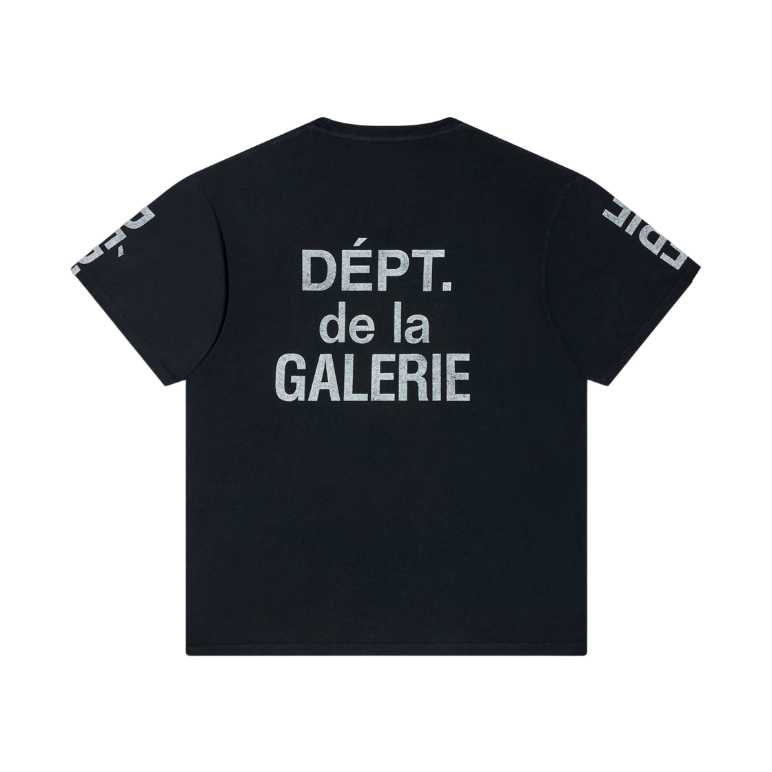 갤러리 디파트먼트 프렌치 컬랙터 티셔츠 워시드 블랙(Gallery Dept. French Collector T-Shirt Washed Black)