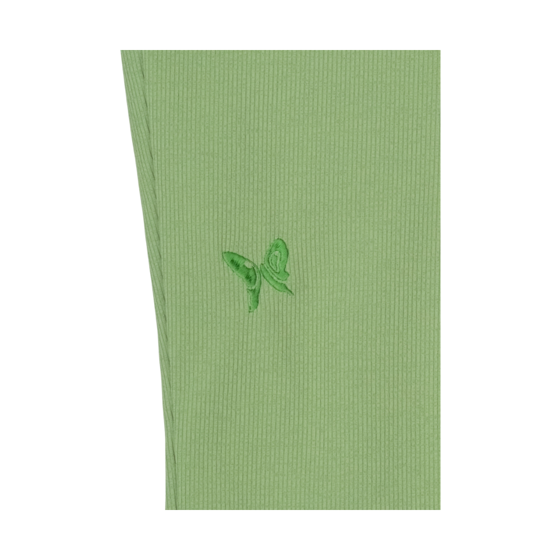 구월십일 7부 프릴 레깅스 그린(GUWOLSIBIL Three-Quarter Frill Leggings Green) - 3