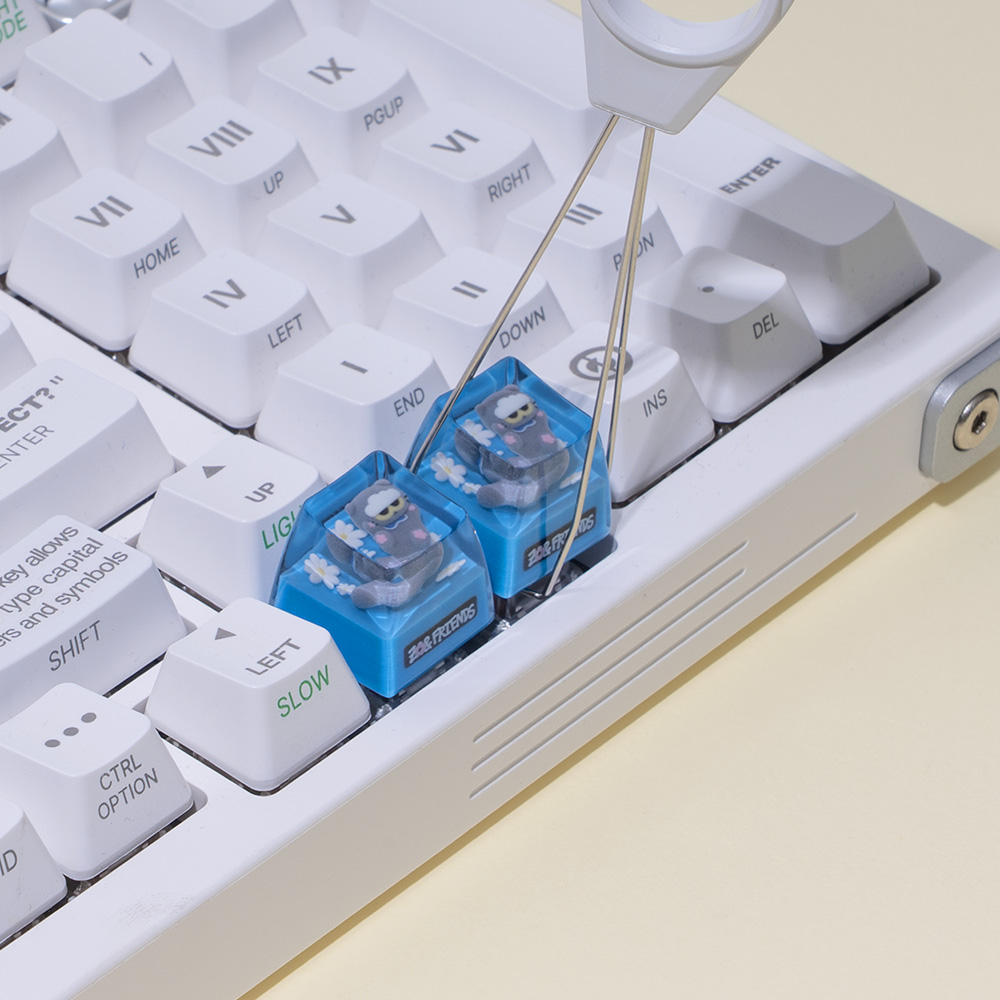 로이체 조앤프렌즈 포인트 커스텀 레진 키캡(Royche Jo & Friends Premium Resin Artisan Keycap - Mixed Color Edition) - 6