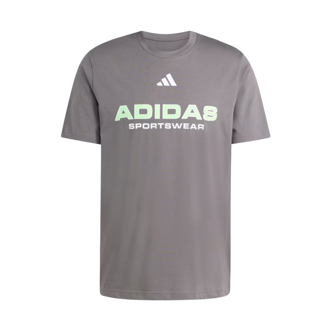 KE4033 Adidas House of Tiro Linear Graphic T-Shirt Grey Five - KR Sizing