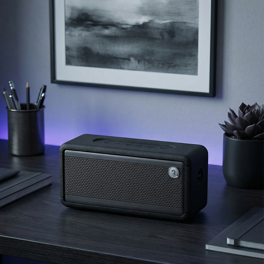 로이체 사운드마스터 TWS 스테레오 무선 블루투스 스피커(Royche SoundMaster: Retro Design TWS True Wireless Stereo Bluetooth Speaker (BTS-700)) - 2
