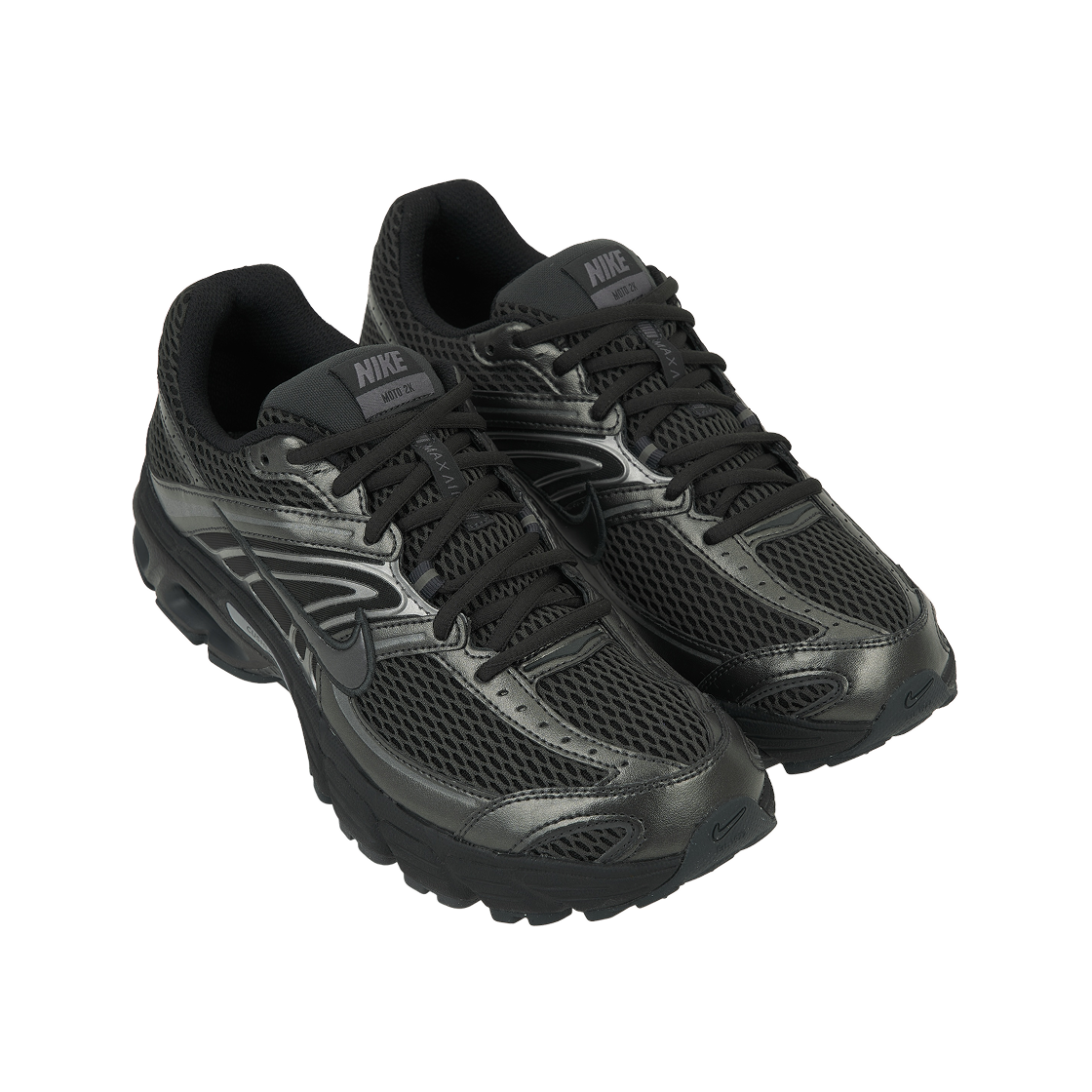 나이키 에어맥스 모토 2K 블랙 메탈릭 다크 그레이(Nike Air Max Moto 2K Black Metallic Dark Grey) - 4