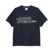 SPORT CHAMBER Pulse Logo T-Shirt Navy