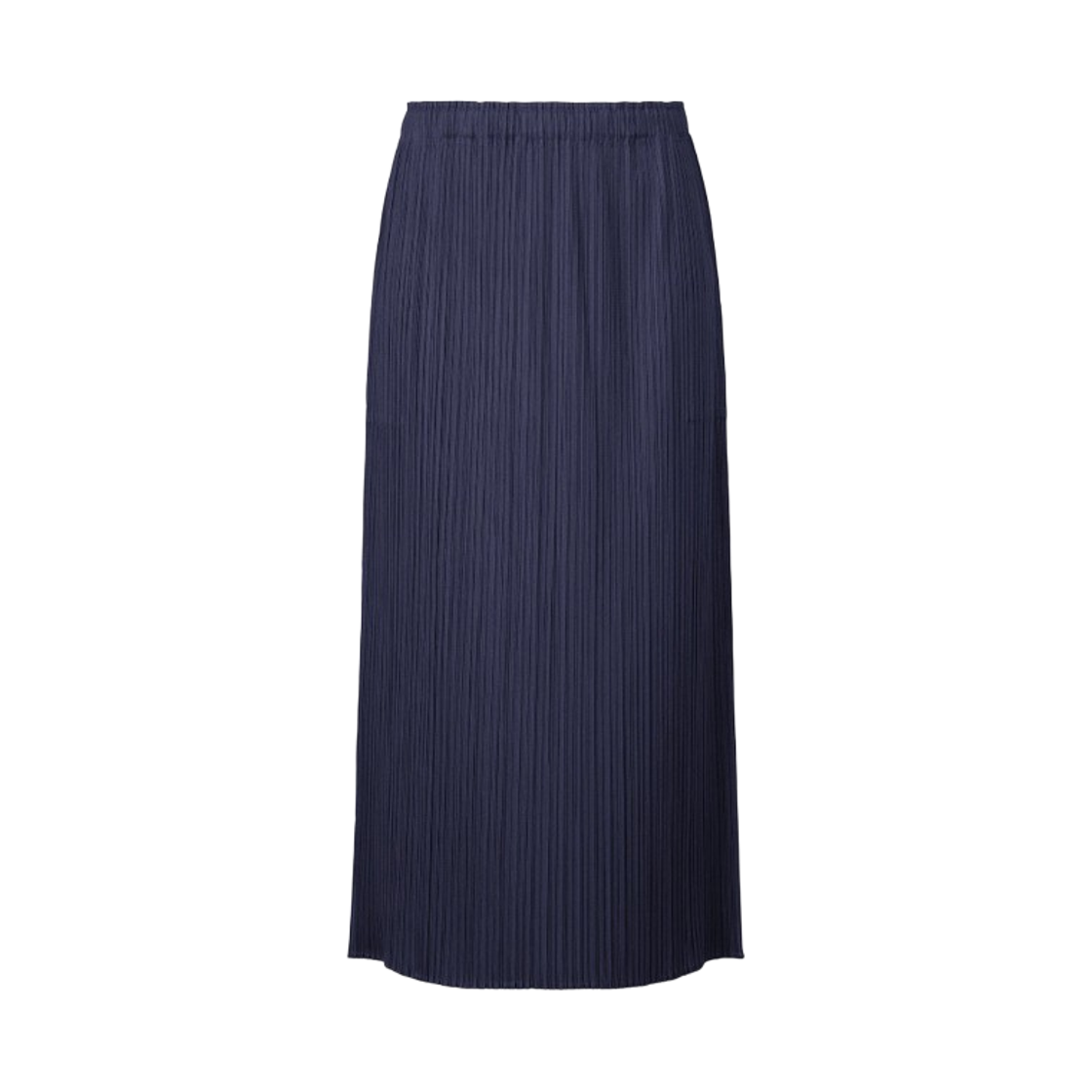 (W) 플리츠 플리즈 이세이 미야케 MC 메이 스커트 네이비((W) Pleats Please Issey Miyake MC May Skirt Navy) - 1