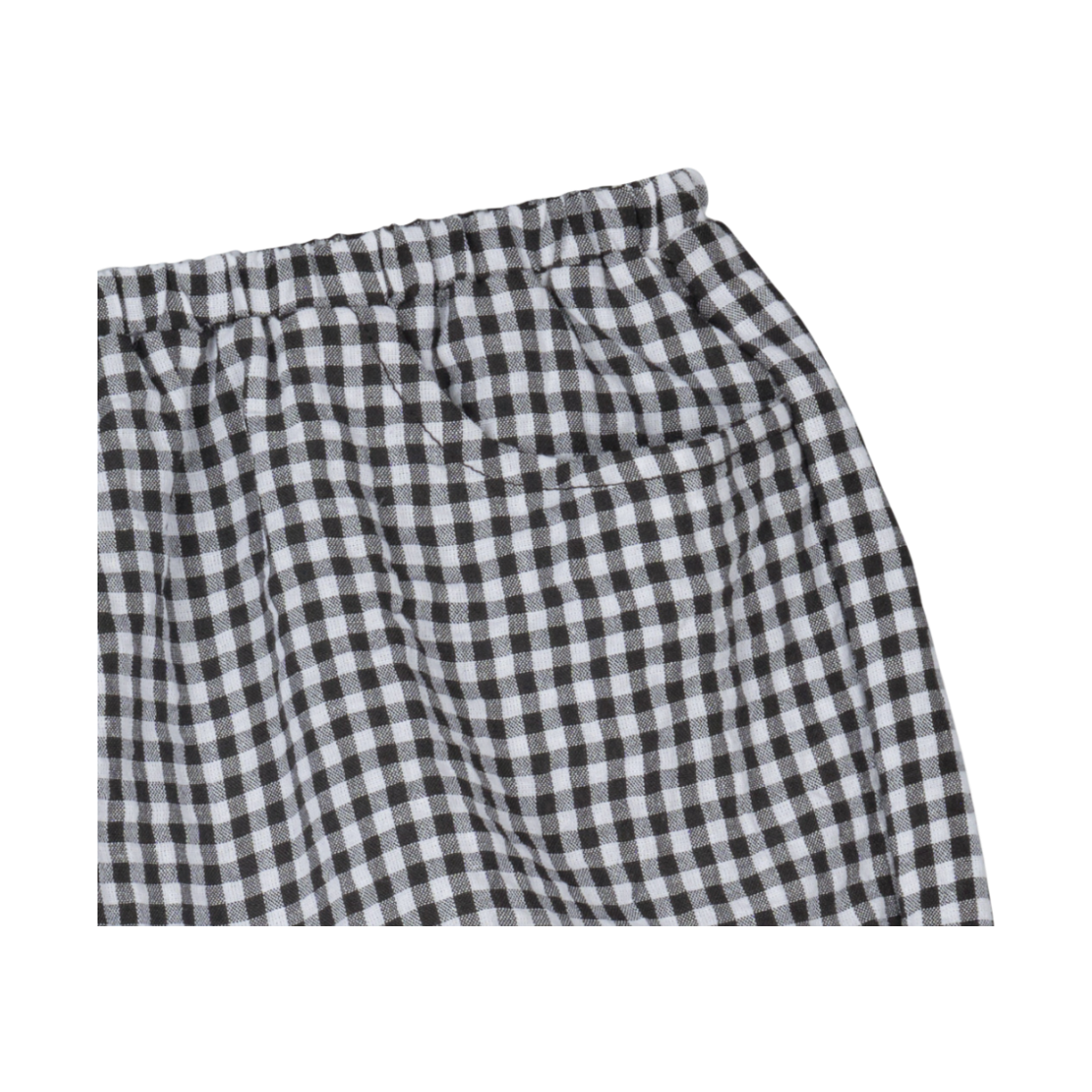 구월십일 체크 펌프 숏 팬츠 화이트(GUWOLSIBIL Check Pump Short Pants White) - 3