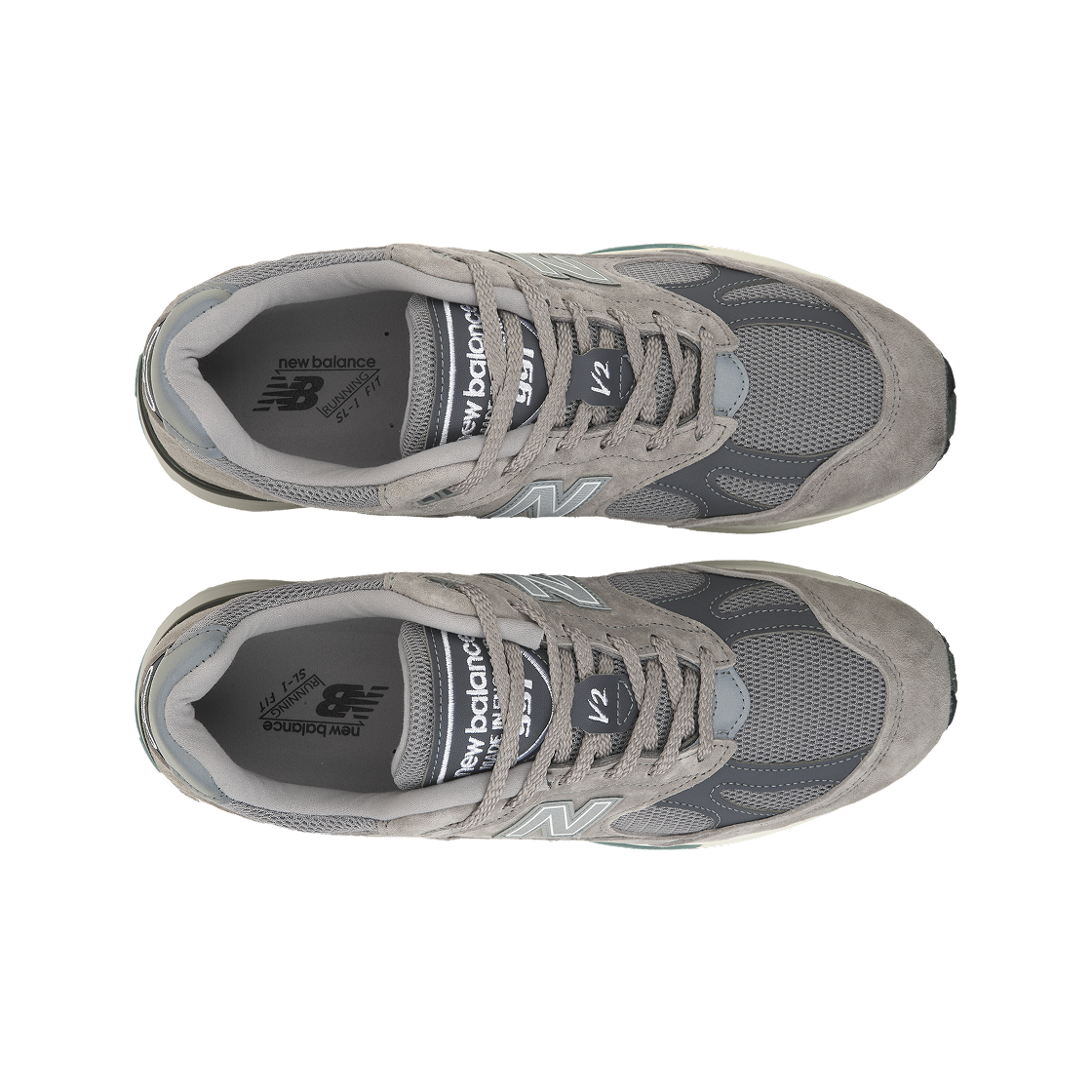 뉴발란스 991v2 메이드 인 UK 락 릿지 알로이 실버(New Balance 991v2 Made in UK Rock Ridge Alloy Silver) - 5