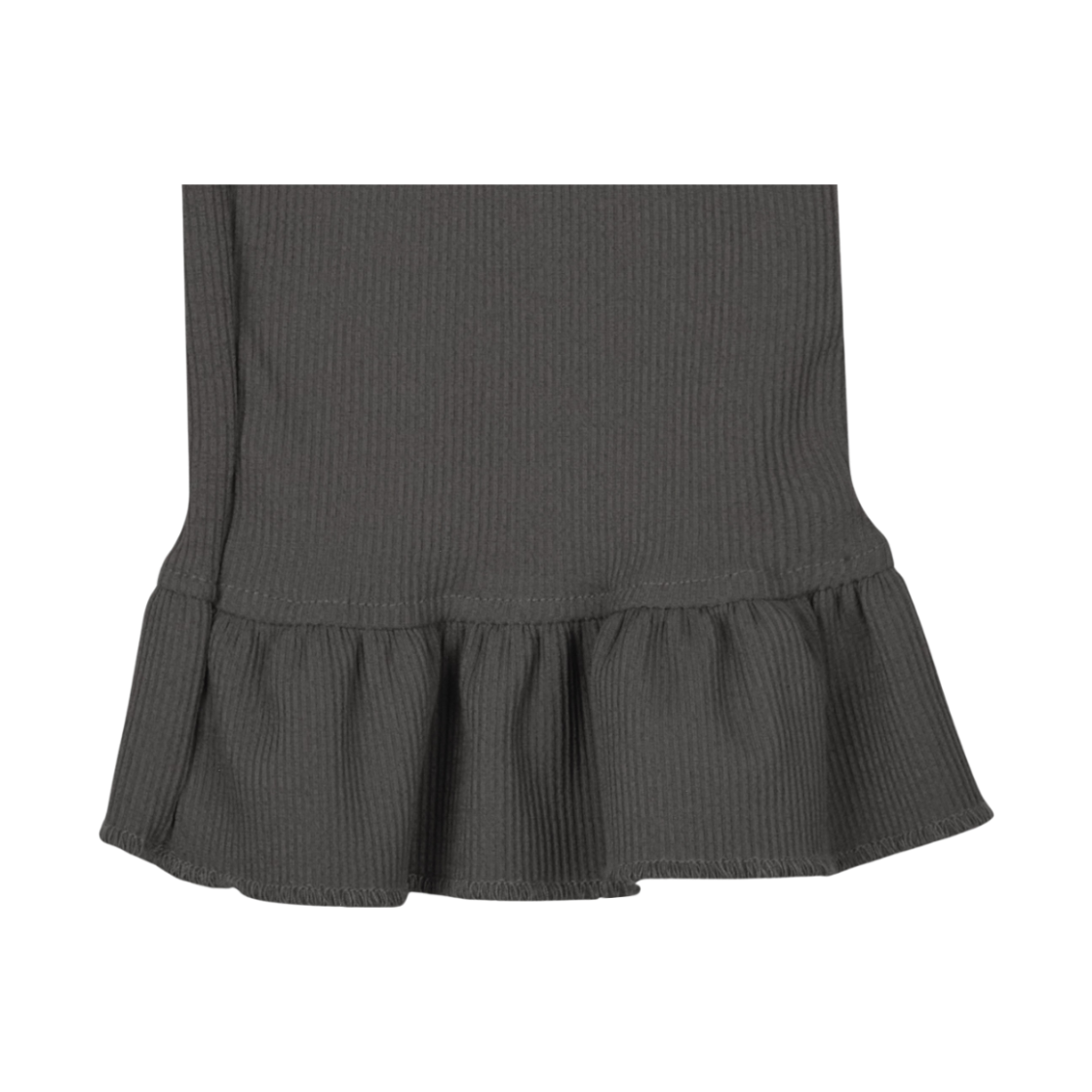 구월십일 7부 프릴 레깅스 차콜(GUWOLSIBIL Three-Quarter Frill Leggings Charcoal) - 4