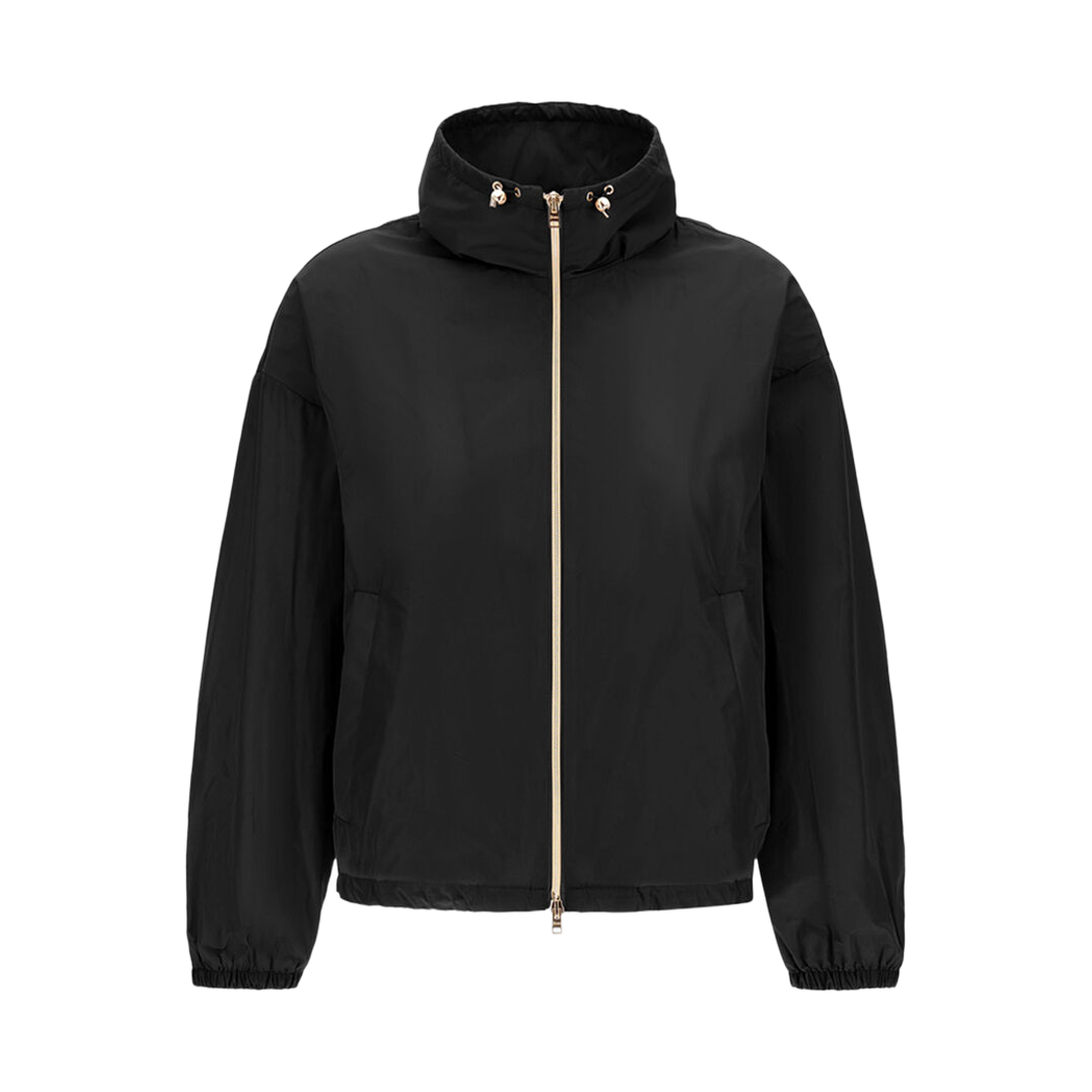 (W) 에르노 테크노 태피타 자켓 블랙((W) Herno Techno Taffeta Jacket Black)