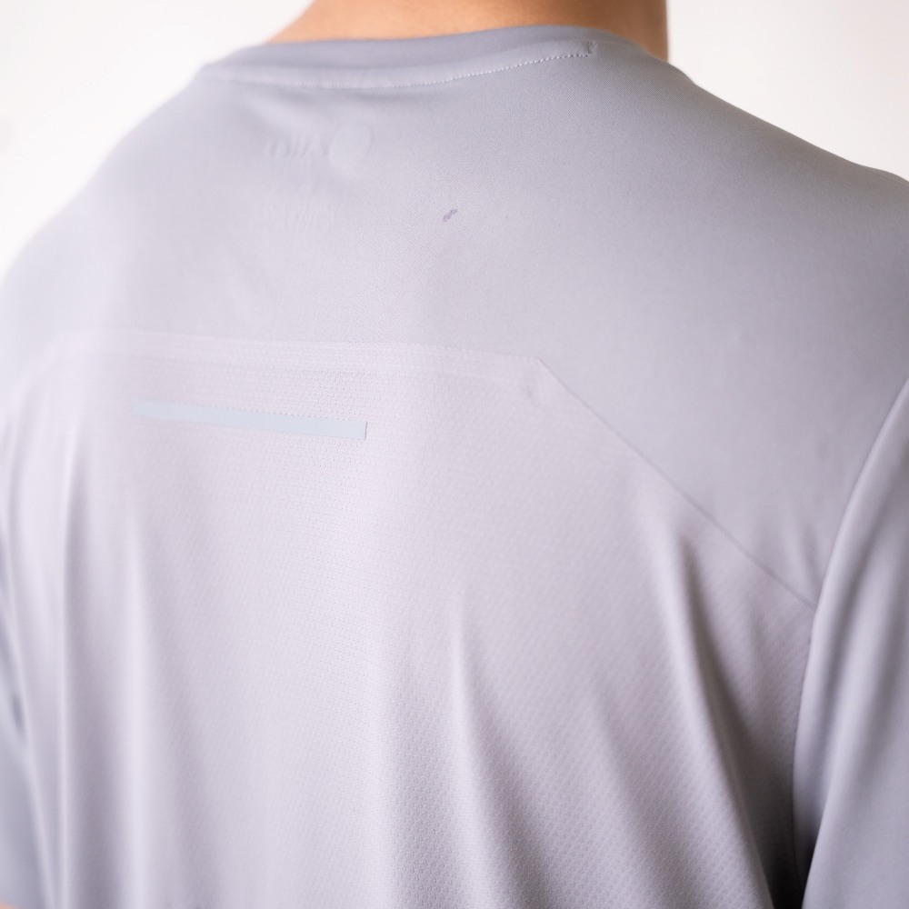 아틀라스 콜렉티프 일루미 트랙스 V2 맨즈 러닝 티셔츠 그레이(Atlas COLLECTIF Illumi Trax V2 MENS Running T-Shirt GE) - 4