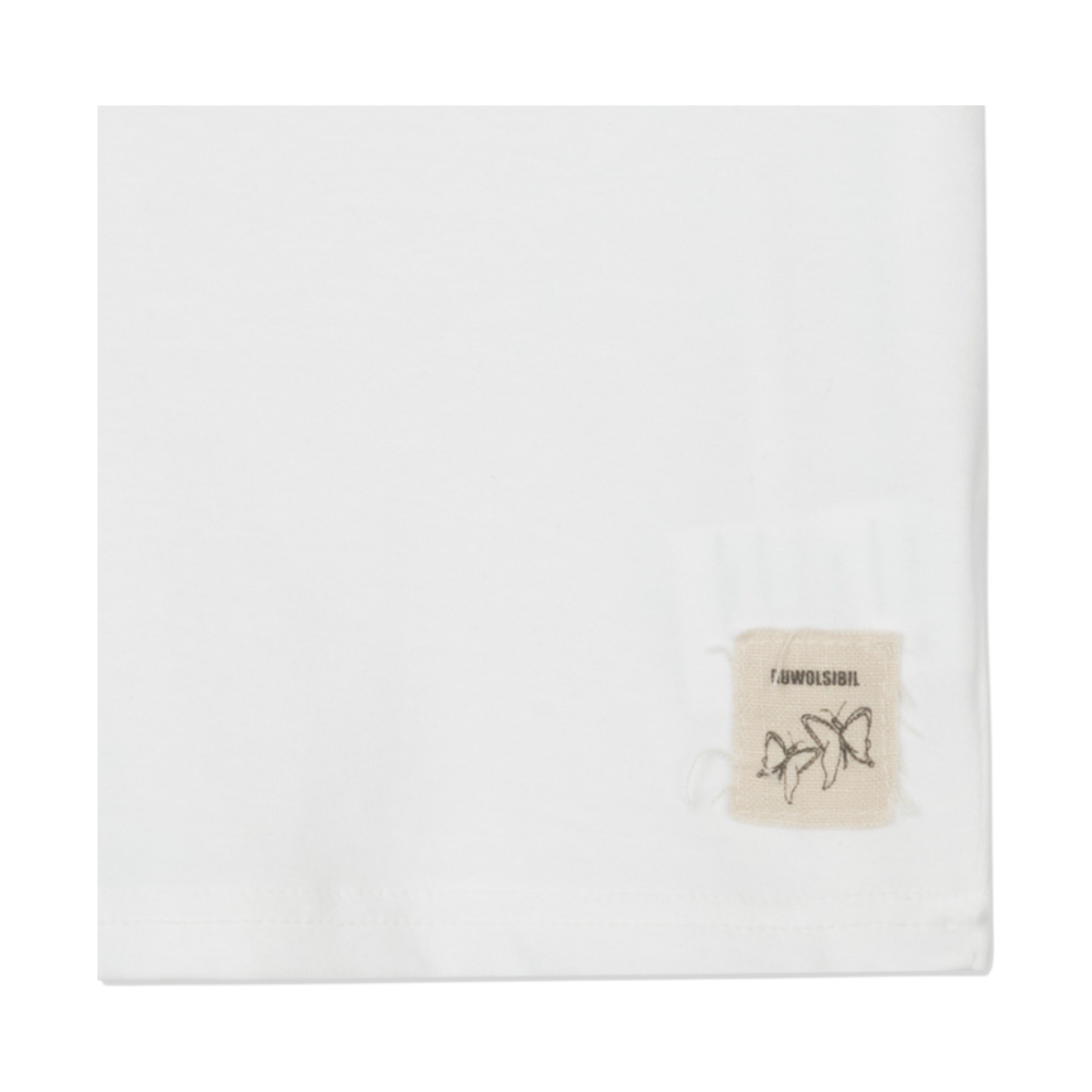구월십일 시그니처 스탠다드 반팔 티셔츠 화이트(GUWOLSIBIL Signature Standard Top White) - 4