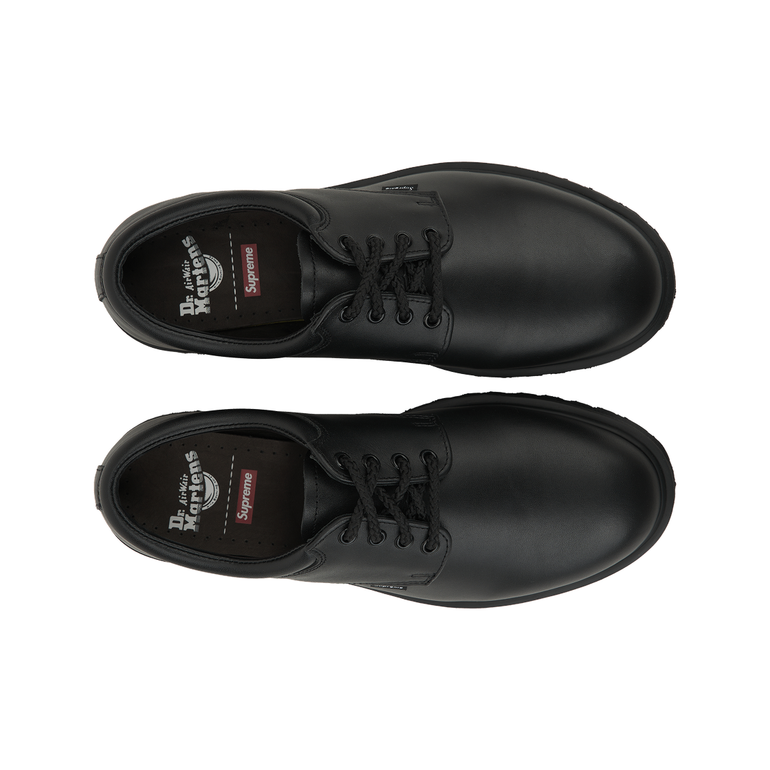 닥터마틴 x 슈프림 포스탈 슈프림 4-아이 슈 블랙 - 26SS(Dr. Martens x Supreme Postal Supreme 4-Eye Shoe Black - 26SS) - 5
