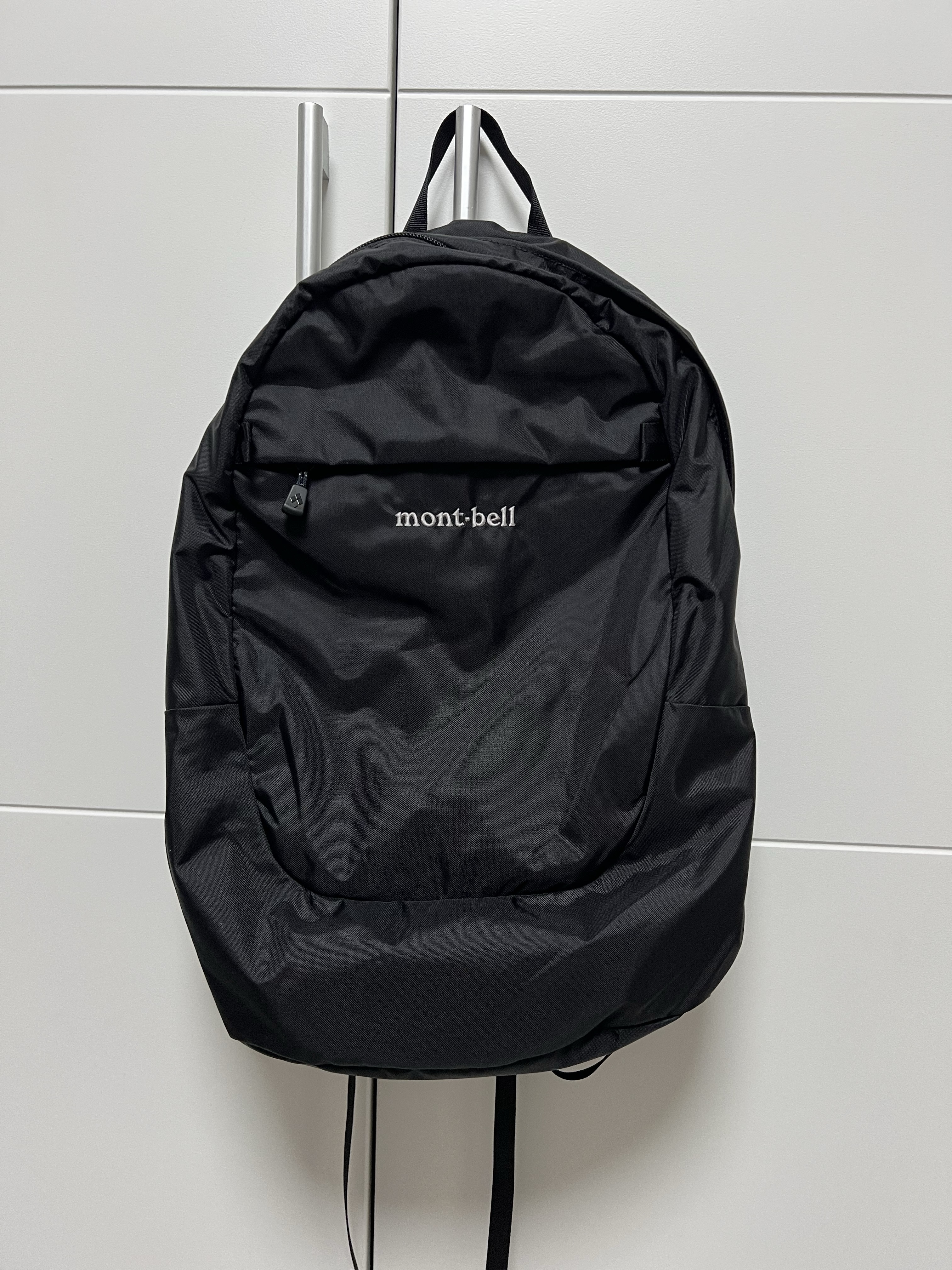 Montbell Pocketable Daypack 15 Black, Sansan Gear Zipper Pants Green - 22SS 착용 스타일 - 2