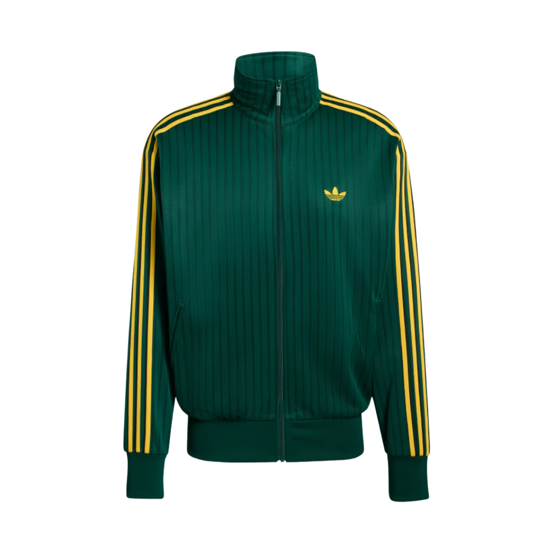 KD6287 Adidas Firebird  Loose Pinstripe Track Top Collegiate Green - KR Sizing