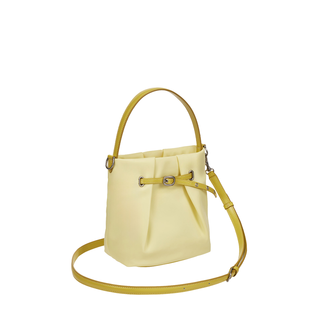 분크 헤이 소프트 슬링 토트 스몰 레몬옐로우(vunque Hey Soft Sling Tote S Lemon Yellow)