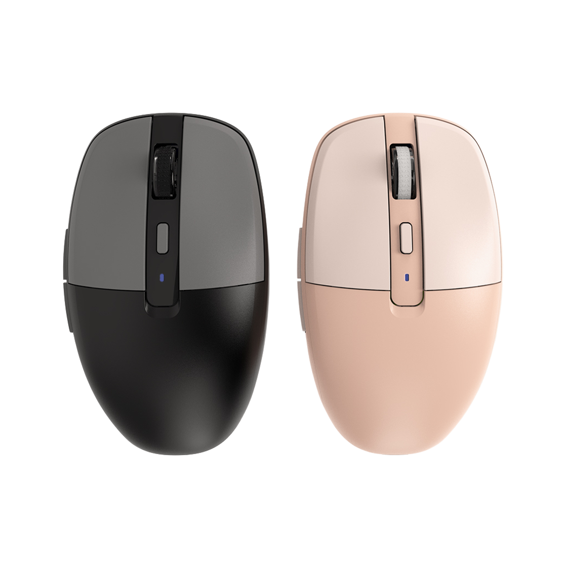 로이체 휴대용 멀티페어링 블루투스 듀얼리시버 무선마우스(Royche RX-720DC: Ultra-Portable Multi-Device Wireless Mouse (Bluetooth + Dual Receiver)) - 1