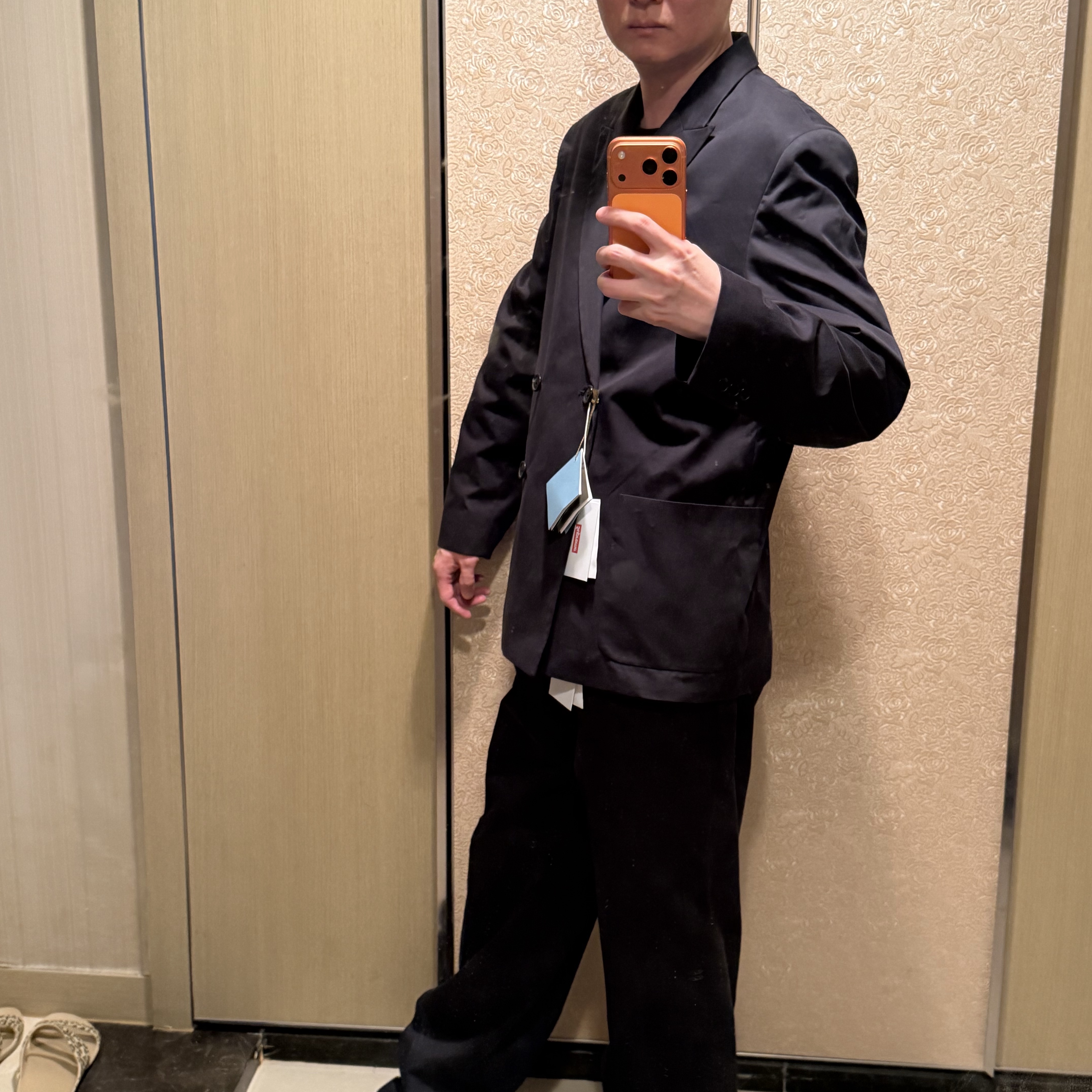 Supreme Sea Island Cotton Suit Black - 26SS 착용 스타일 - 7