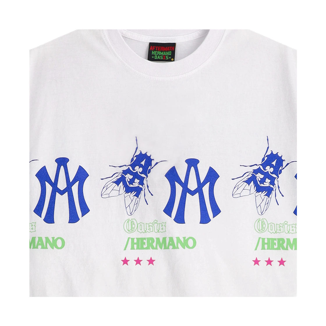 애프터매스 플라이 로고 티 화이트(Aftermath Fly Logo Tee White) - 4