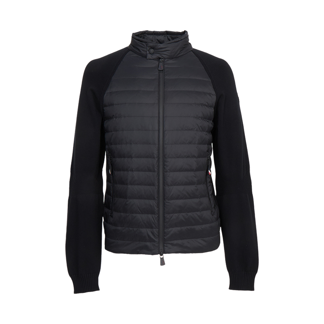 L1-097-9B00001-M1183-999 Moncler Padded Zip-Up Cardigan Black - 26SS