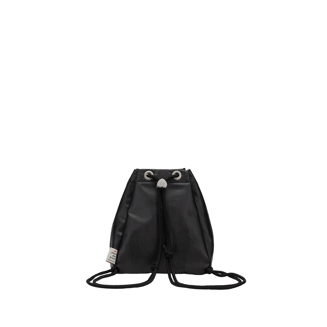 미니스트링 백팩 몬치치 걸 블랙(JOSEPH&STACEY Mini String Backpack Monchhichi Girl Black) - 2