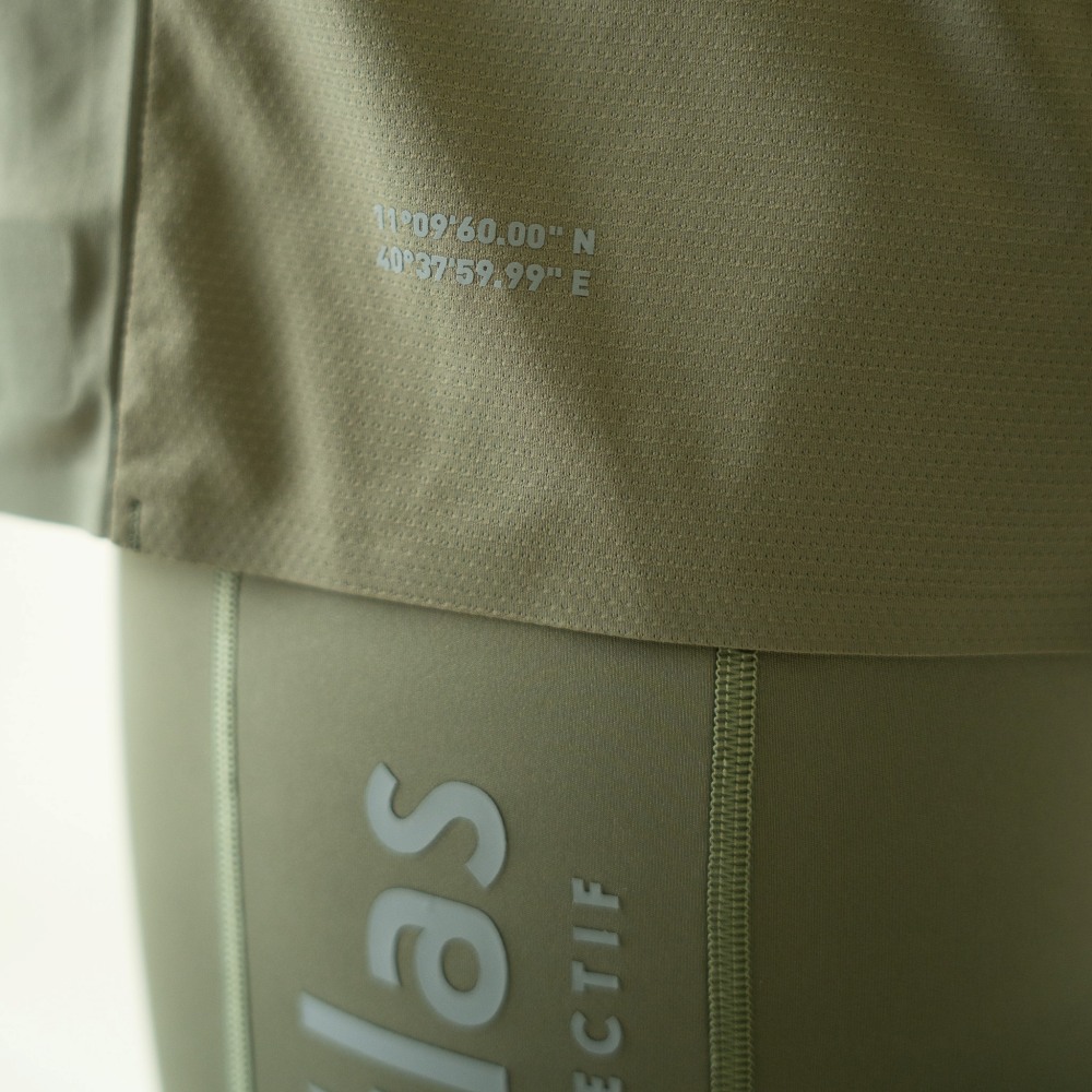 아틀라스 콜렉티프 일루미 트랙스 V2 맨즈 러닝 티셔츠 올리브(Atlas COLLECTIF Illumi Trax V2 MENS Running T-Shirt OV) - 6