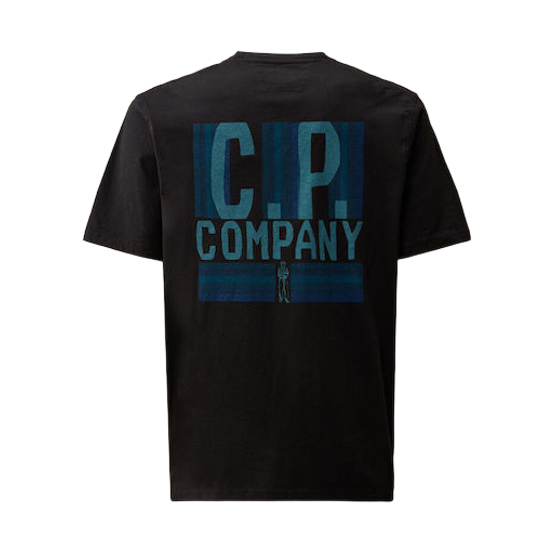 20CMTS174A110579W888 C.P. Company 30/1 British Sailor Short Sleeve T-Shirt Total Eclipse Blue - 26SS