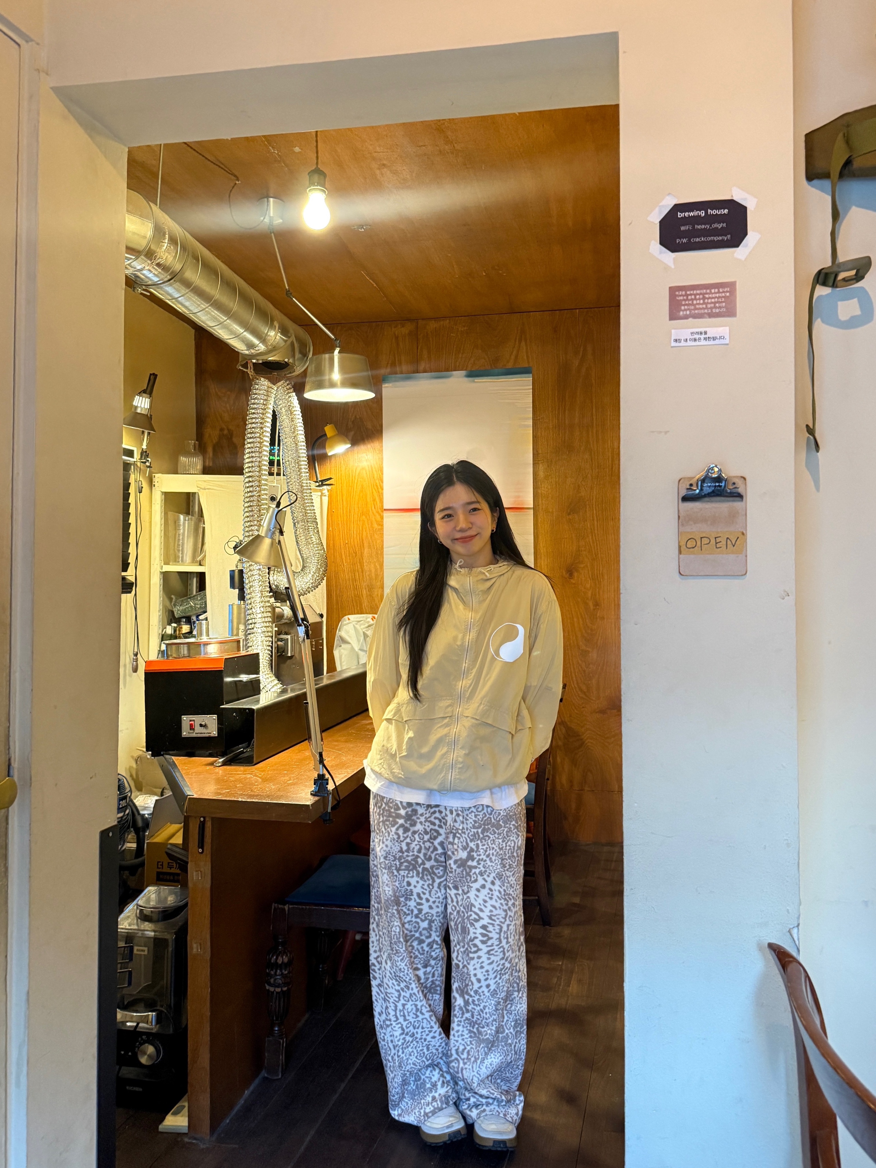 Our Legacy Work Shop Windbreaker Ripstop Butter Cream, Nike x Tom Sachs General Purpose Shoe Light Cream 착용 스타일 - 1