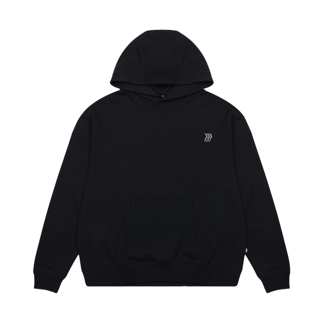 GWBFHD04 WILLBE PLAY Stitch Point Hoodie Black