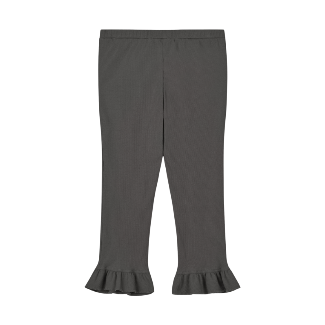 구월십일 7부 프릴 레깅스 차콜(GUWOLSIBIL Three-Quarter Frill Leggings Charcoal) - 2