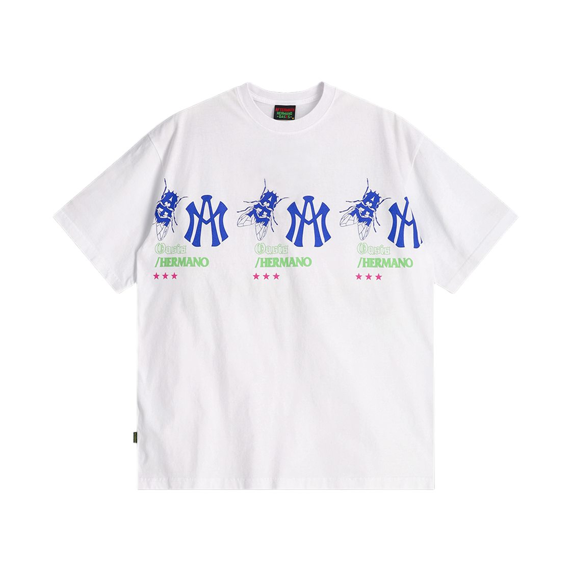 애프터매스 플라이 로고 티 화이트(Aftermath Fly Logo Tee White)