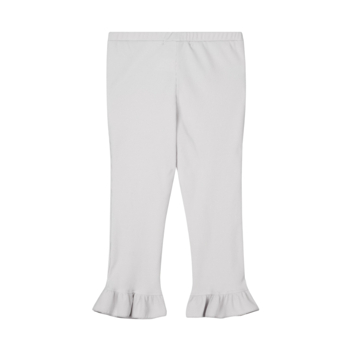 구월십일 7부 프릴 레깅스 라이트 그레이(GUWOLSIBIL Three-Quarter Frill Leggings Light Grey) - 2