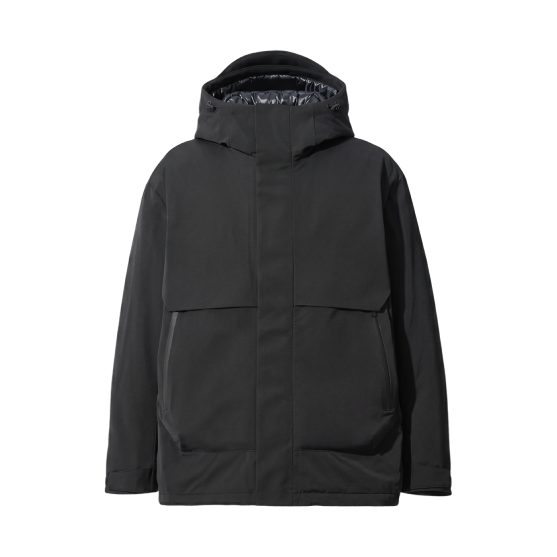 유니클로 x 질 샌더 하이브리드 다운 오버사이즈 파카 블랙(Uniqlo x Jil Sander Hybrid Down Oversize Parka Black) - 1