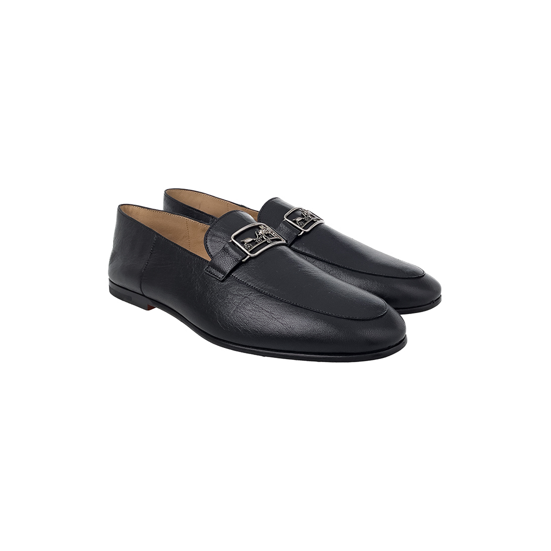 IT6GN9ARIL5O Hermes Tenor Loafer Black