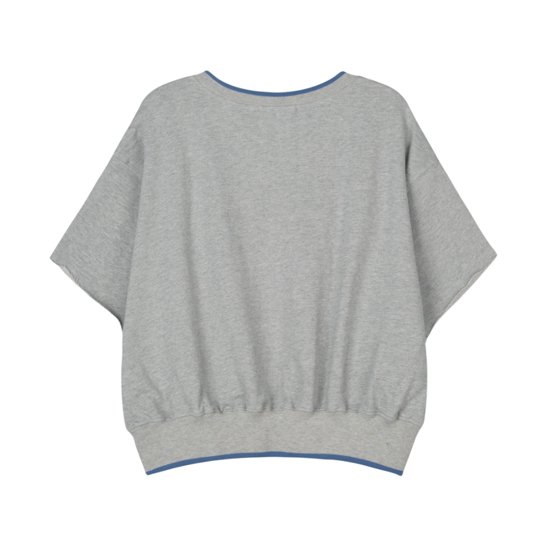 구월십일 아플리케 크롭 맨투맨 그레이(GUWOLSIBIL Applique Crop Mtm Grey) - 2