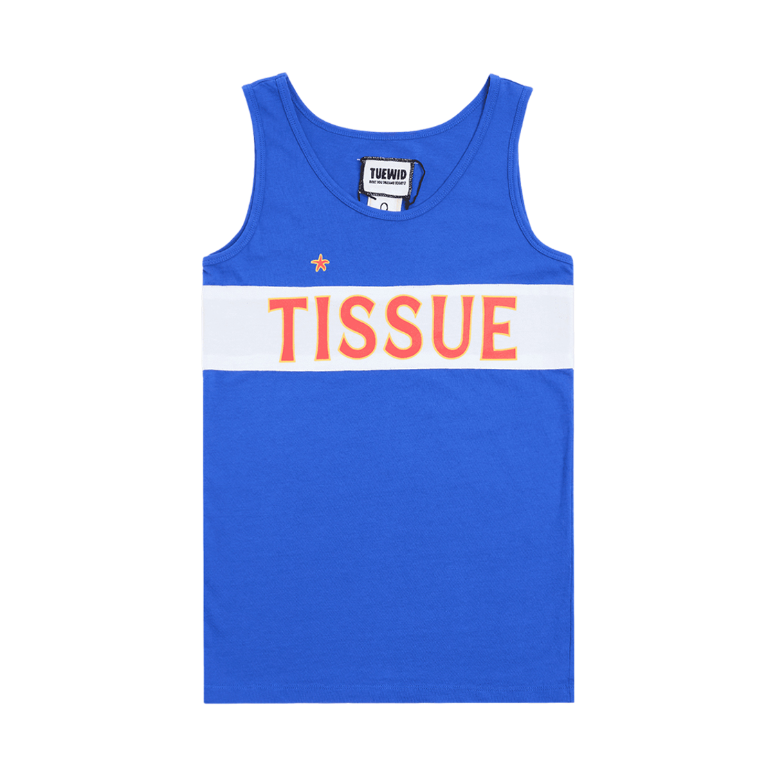 투위드 이니셜 스쿠프 나시(Tuewid Initial Scoop Neck Sleeveless Top) - 4