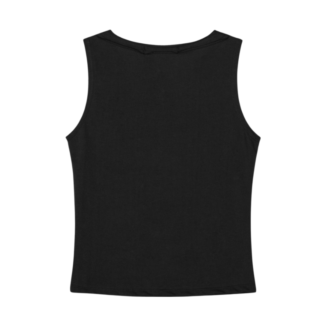 구월십일 네크 컷 엣지 슬리브리스 블랙(GUWOLSIBIL Neck Cut Edge Sleeveless Black) - 2
