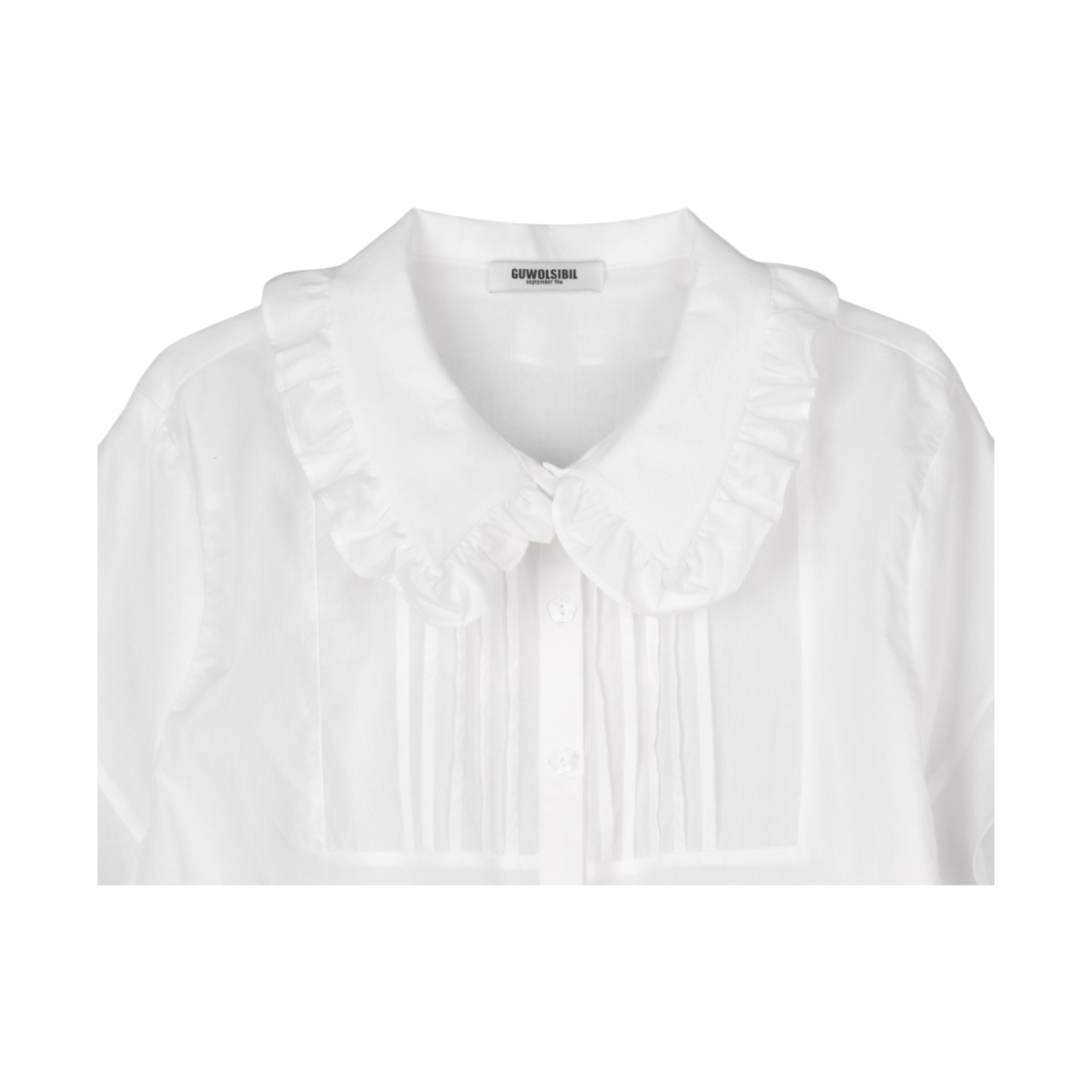 구월십일 보헤미안 아코디언 셔츠 화이트(GUWOLSIBIL Bohemian Accordion Shirt White) - 3